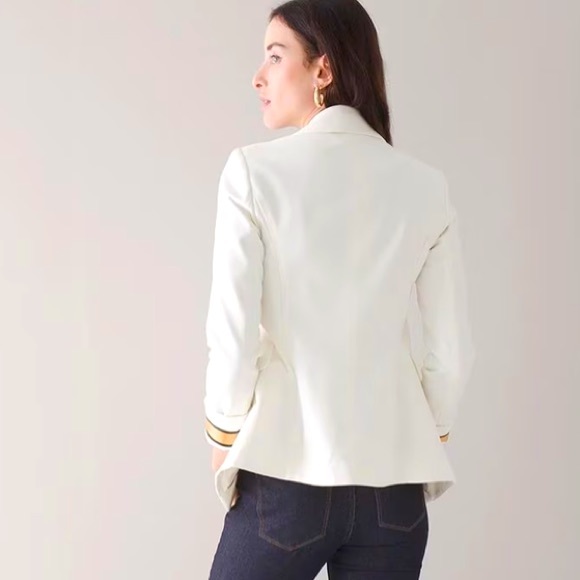 Silent Luxury Blazer, Ecru color, size 0 - Picture 4 of 13